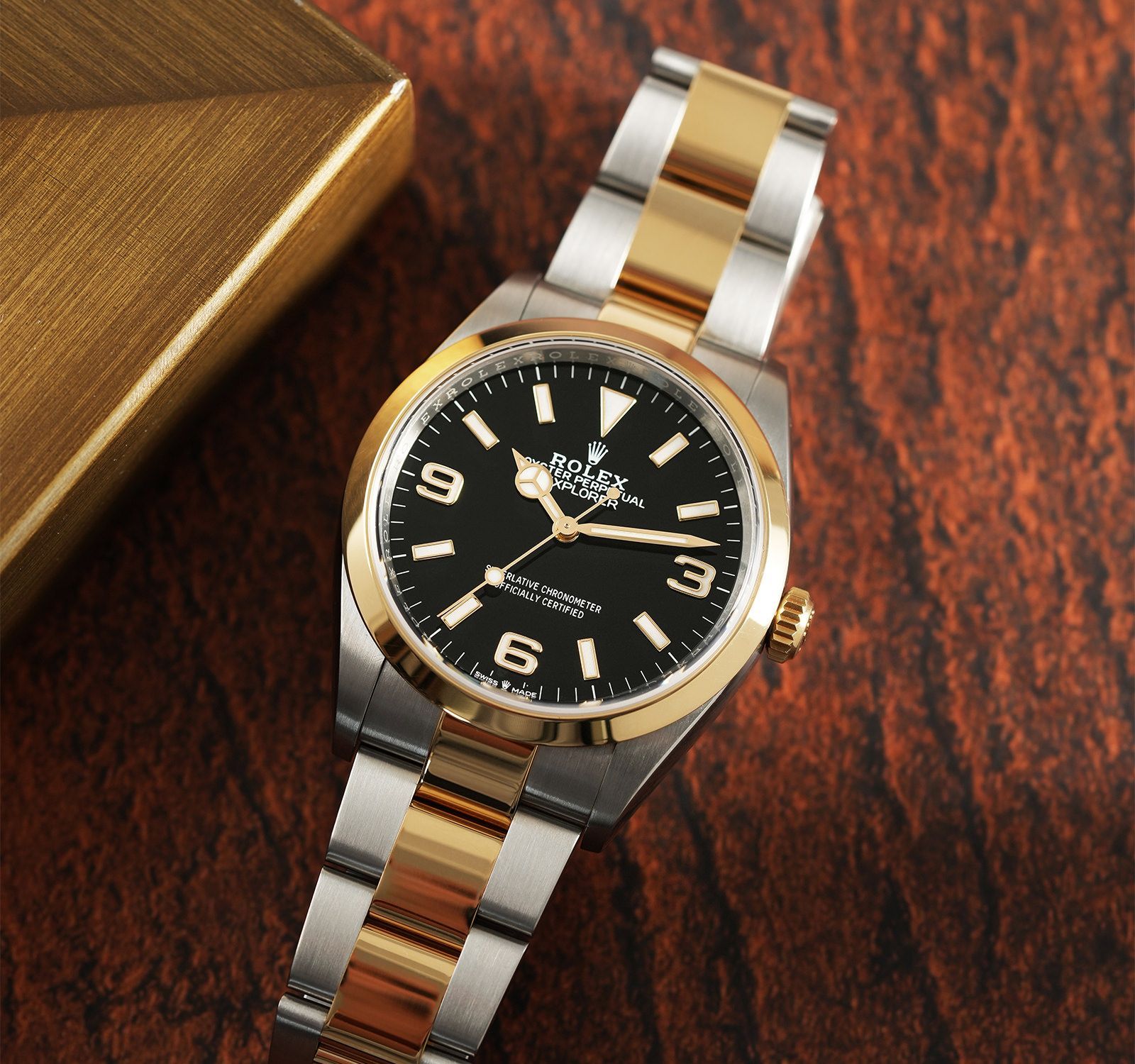 Rolex Explorer 124273 Black Dial, Stainless Steel
